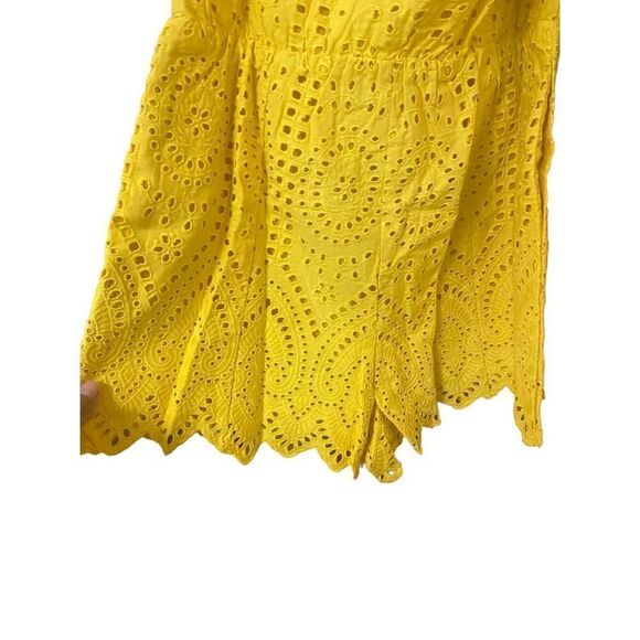 Tularosa Jordina Romper in Cardinal Yellow Size Small‎ NWT (READ) 4-4 - Picture 6 of 8